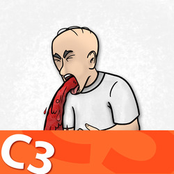 C3 - Massive GI Bleed Artwork